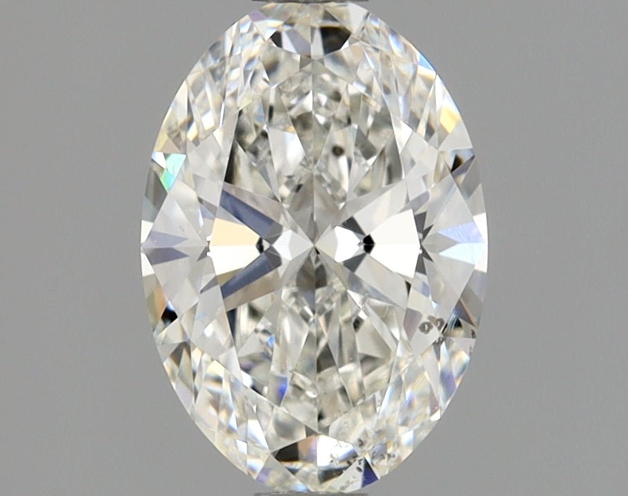 1 Carat OVAL - Natural Diamond - 1.02 - H - SI1 - EX - EX - Diamonds By Rothschild