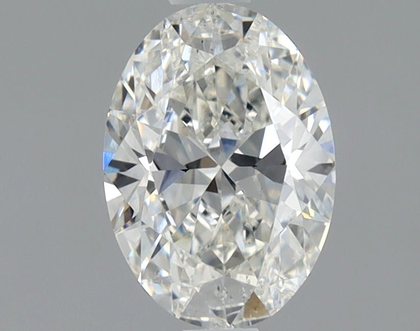1 Carat Oval - Natural Diamond - 1.02 - H - SI2 - EX - VG - Diamonds By Rothschild