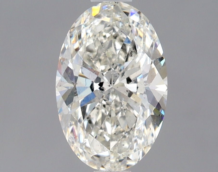 1 Carat OVAL - Natural Diamond - 1.02 - I - SI2 - EX - VG - Diamonds By Rothschild