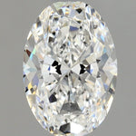 1 Carat OVAL - Natural Diamond - 1.04 - E - SI2 - EX - EX - Diamonds By Rothschild