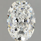 1 Carat OVAL - Natural Diamond - 1.04 - E - SI2 - EX - EX - Diamonds By Rothschild