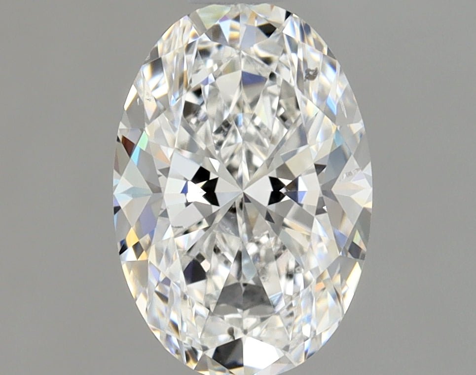 1 Carat OVAL - Natural Diamond - 1.04 - E - SI2 - EX - EX - Diamonds By Rothschild