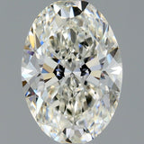 1 Carat Oval - Natural Diamond - 1.07 - I - Very Very Slightly Included - EX - EX - Diamonds By Rothschild