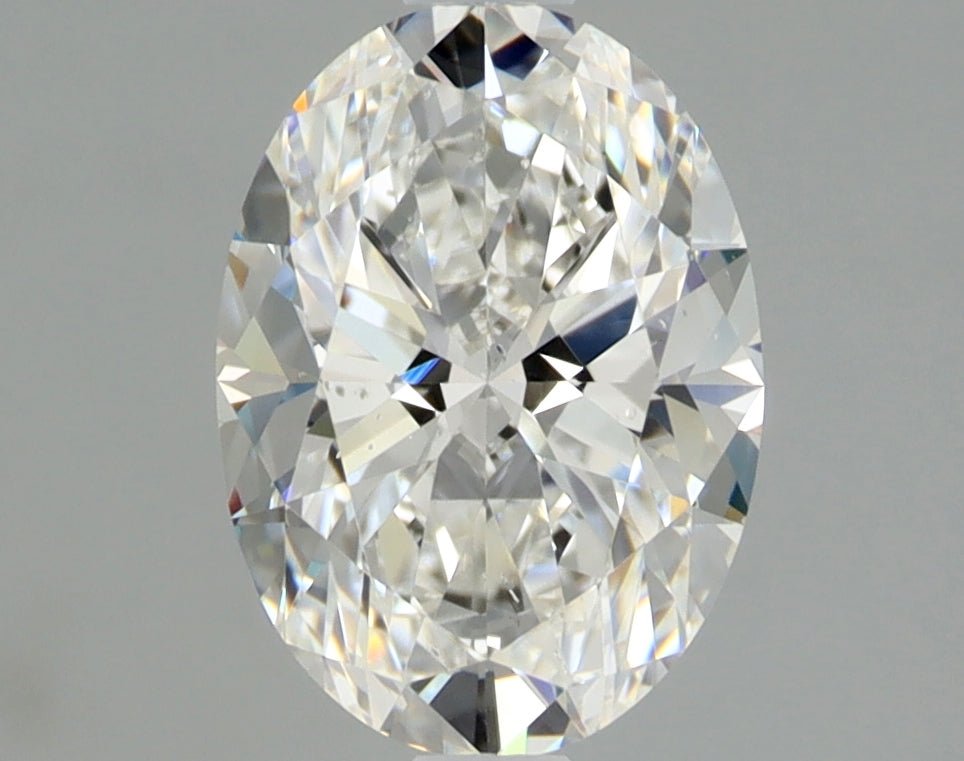 1 Carat Oval - Natural Diamond - 1.2 - D - SI1 - EX - EX - Diamonds By Rothschild