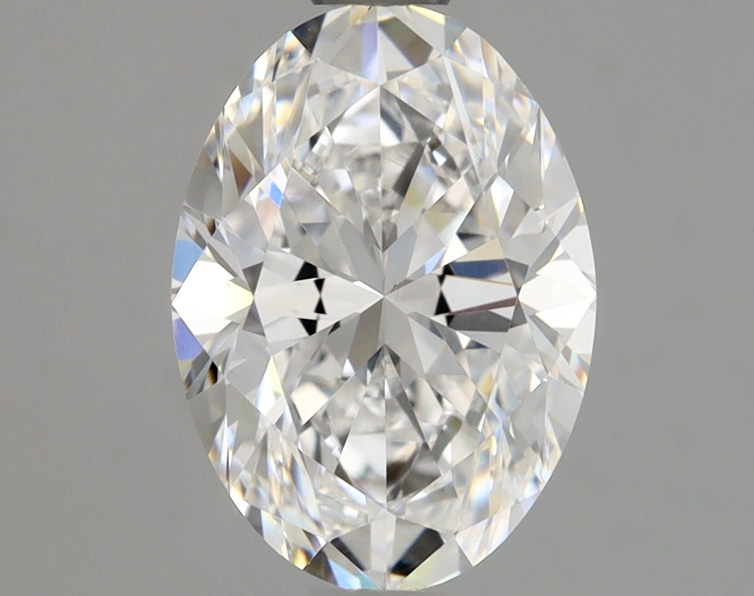 1 Carat Oval - Natural Diamond - 1.2 - D - VS1 - EX - EX - Diamonds By Rothschild