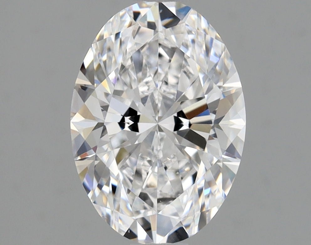 1 Carat Oval - Natural Diamond - 1.2 - D - VS2 - EX - EX - Diamonds By Rothschild