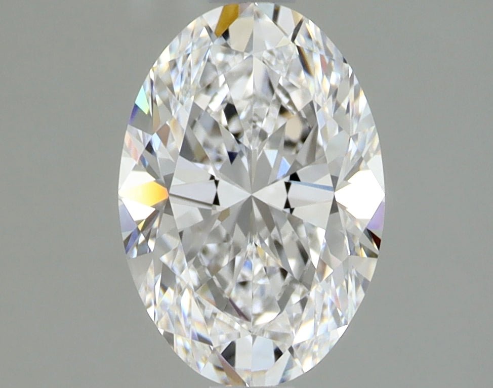 1 Carat Oval - Natural Diamond - 1.2 - D - VVS1 - EX - EX - Diamonds By Rothschild
