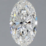 1 Carat OVAL - Natural Diamond - 1.2 - F - SI1 - EX - VG - Diamonds By Rothschild