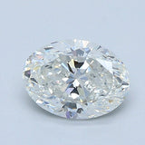 1 Carat Oval - Natural Diamond - 1.2 - F - SI1 - VG - EX - EX - Diamonds By Rothschild