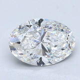 1 Carat OVAL - Natural Diamond - 1.2 - F - SI1 - VG - VG - EX - Diamonds By Rothschild