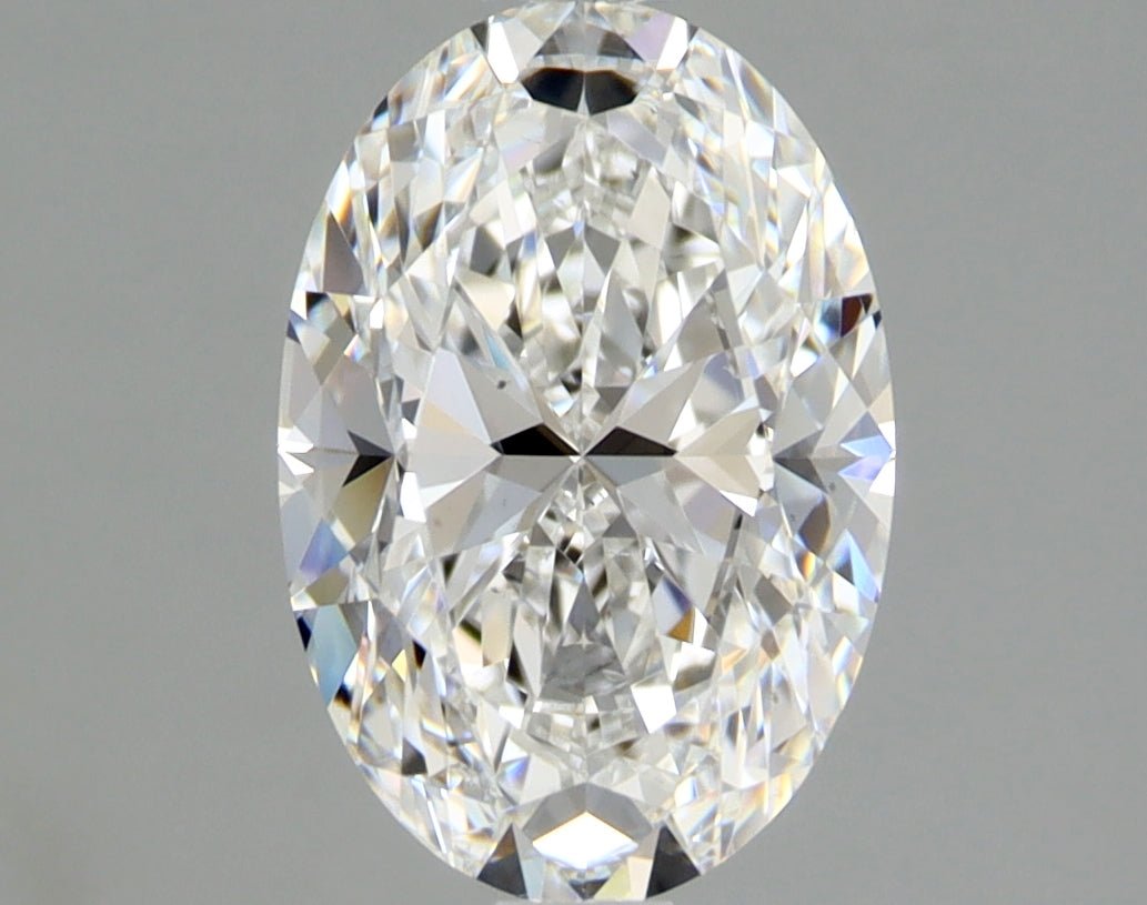 1 Carat Oval - Natural Diamond - 1.2 - F - VS2 - EX - EX - Diamonds By Rothschild