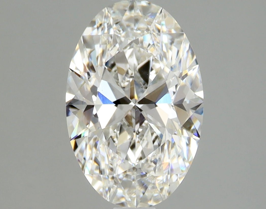1 Carat Oval - Natural Diamond - 1.2 - F - VS2 - EX - EX - Diamonds By Rothschild
