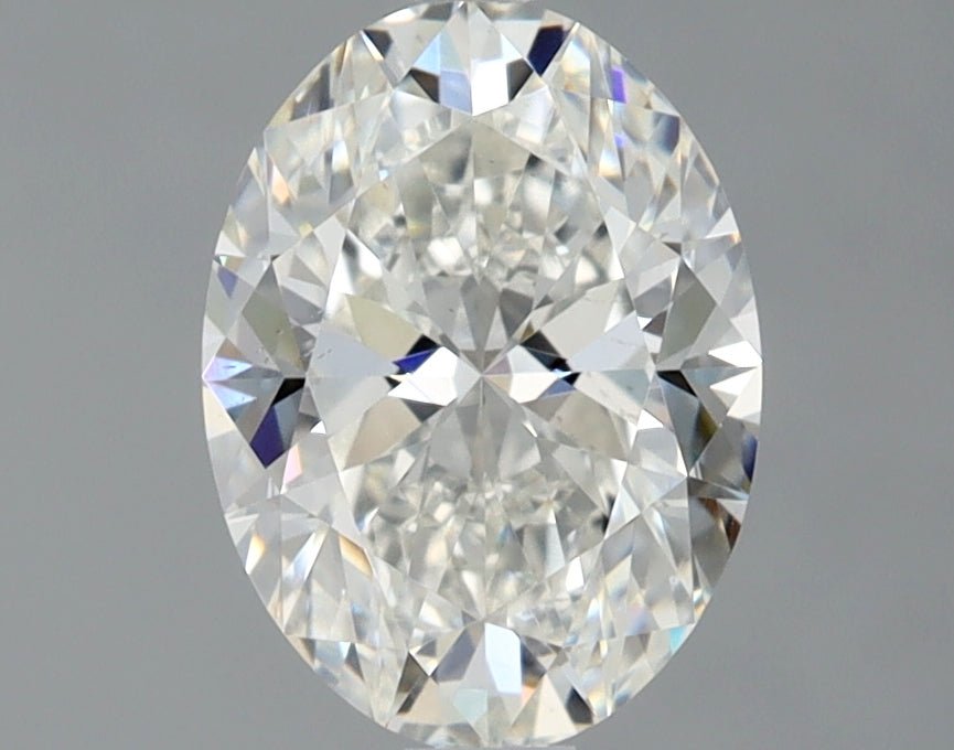 1 Carat Oval - Natural Diamond - 1.2 - G - SI1 - EX - VG - Diamonds By Rothschild