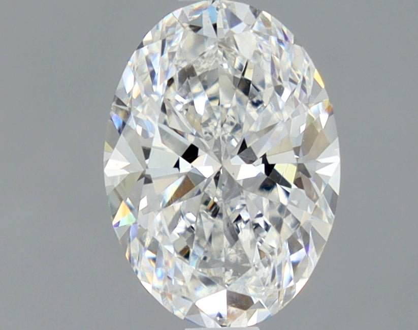 1 Carat Oval - Natural Diamond - 1.2 - G - SI1 - VG - VG - Diamonds By Rothschild