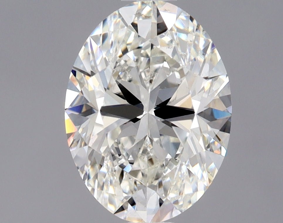 1 Carat Oval - Natural Diamond - 1.2 - H - SI1 - EX - VG - Diamonds By Rothschild