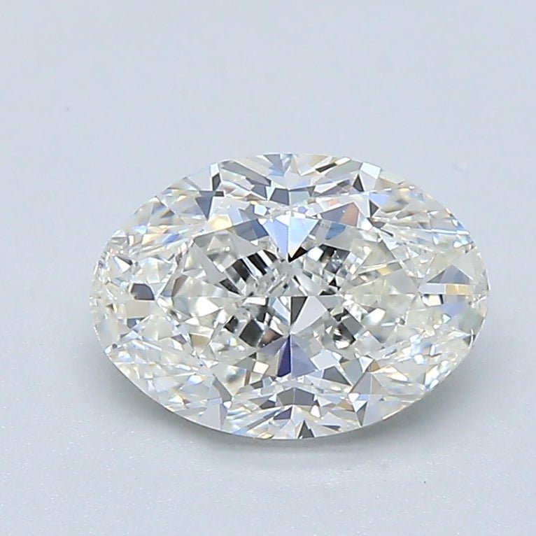 1 Carat Oval - Natural Diamond - 1.2 - H - SI1 - VG - VG - Diamonds By Rothschild