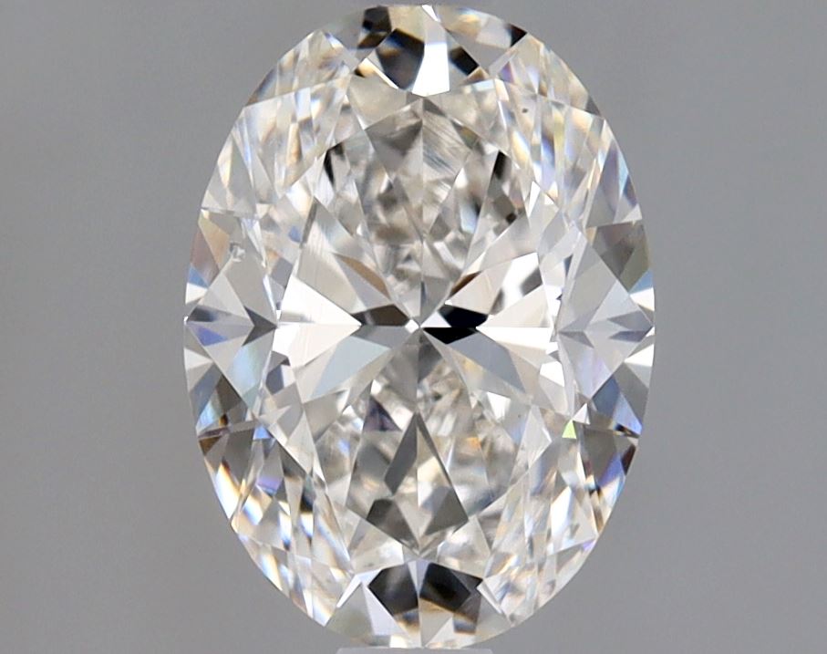 1 Carat Oval - Natural Diamond - 1.2 - H - SI1 - VG - VG - Diamonds By Rothschild