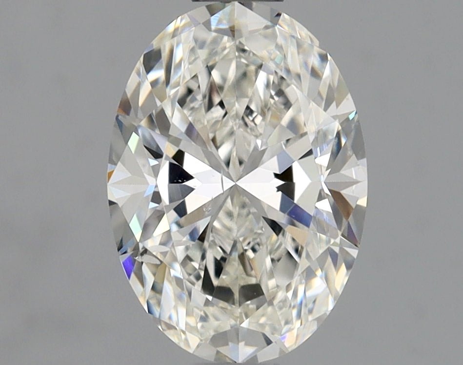 1 Carat Oval - Natural Diamond - 1.2 - H - SI2 - EX - EX - Diamonds By Rothschild