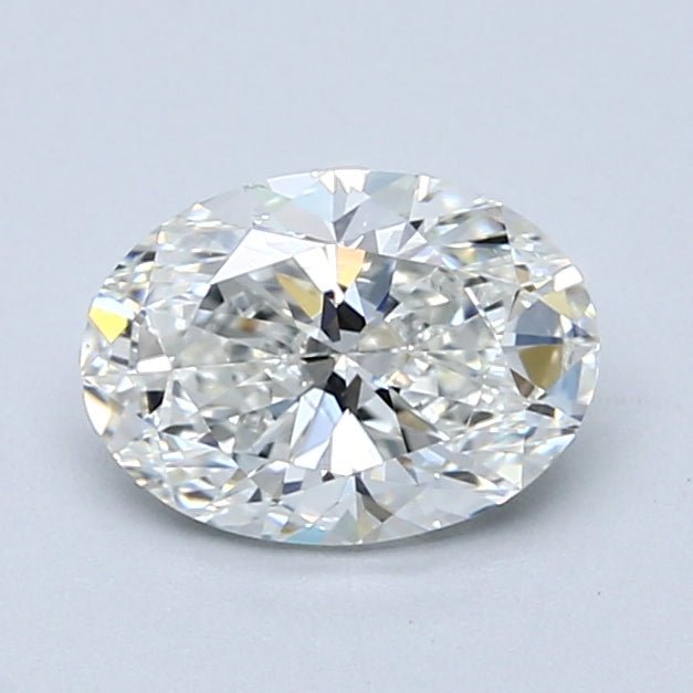 1 Carat Oval - Natural Diamond - 1.2 - H - SI2 - VG - VG - VG - Diamonds By Rothschild