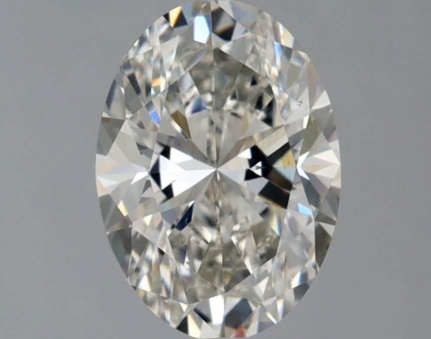 1 Carat Oval - Natural Diamond - 1.2 - I - VS2 - EX - EX - Diamonds By Rothschild