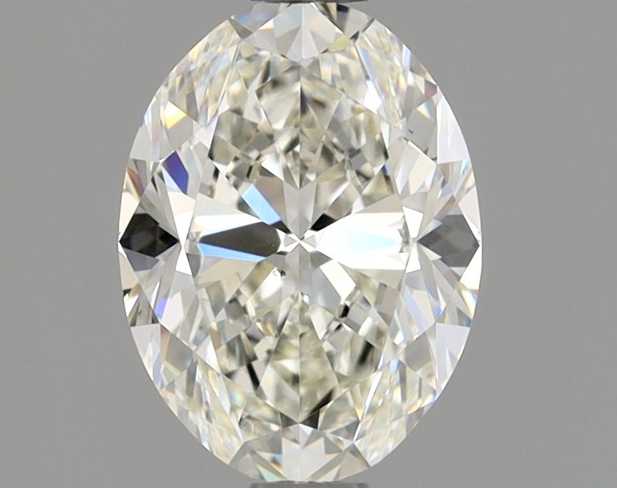 1 Carat OVAL - Natural Diamond - 1.2 - I - VS2 - VG - VG - Diamonds By Rothschild