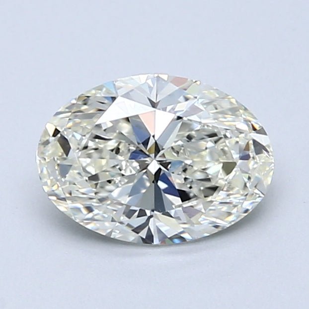 1 Carat Oval - Natural Diamond - 1.2 - J - VS1 - VG - EX - EX - Diamonds By Rothschild