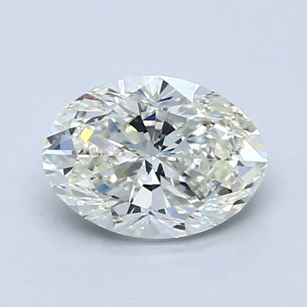 1 Carat Oval - Natural Diamond - 1.2 - J - VVS2 - VG - EX - VG - Diamonds By Rothschild
