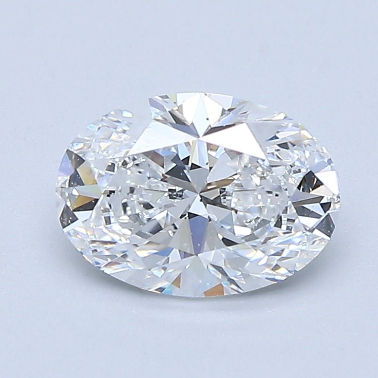 1 Carat Oval - Natural Diamond - 1.21 - E - VS2 - EX - EX - Diamonds By Rothschild