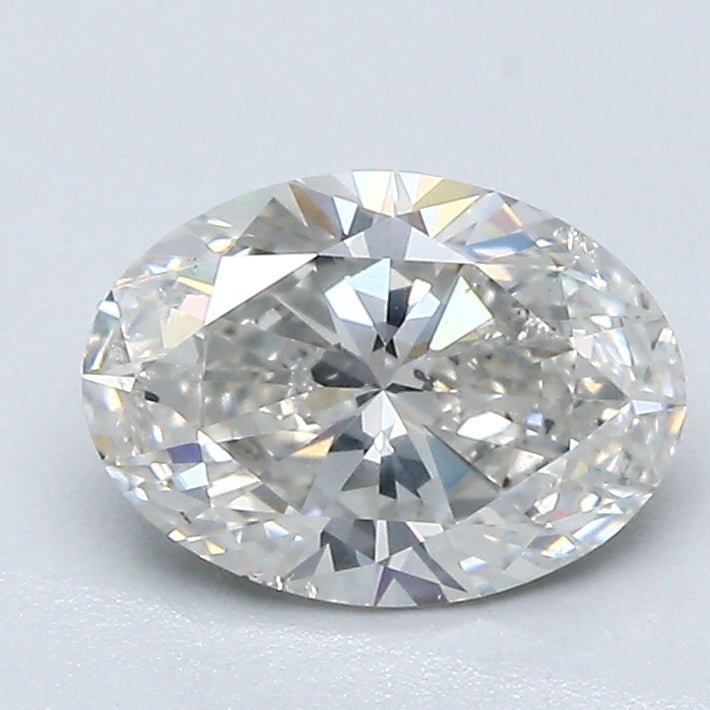 1 Carat Oval - Natural Diamond - 1.21 - H - SI2 - VG - EX - EX - Diamonds By Rothschild