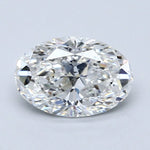 1 Carat Oval - Natural Diamond - 1.23 - E - SI1 - VG - EX - EX - Diamonds By Rothschild