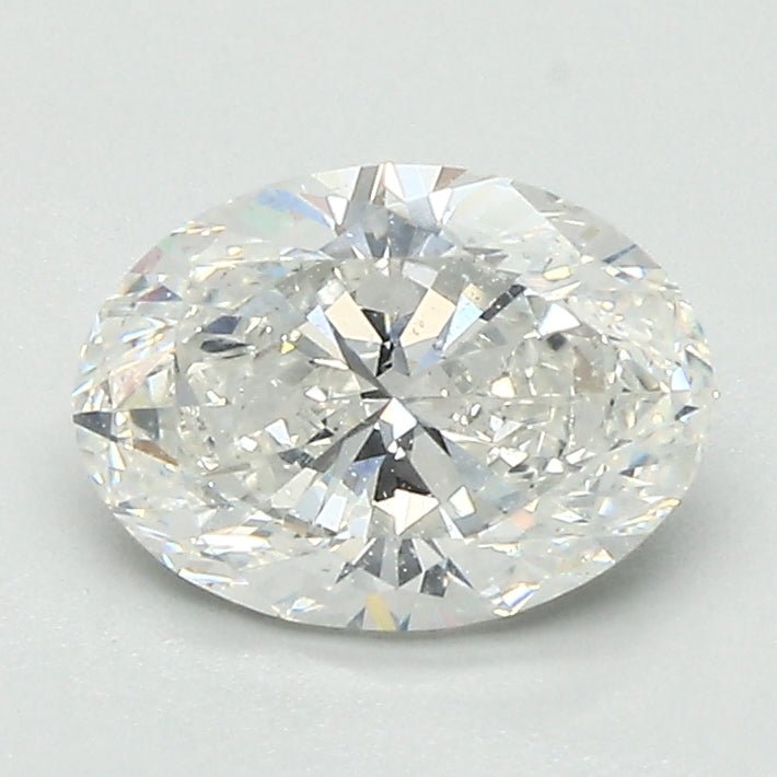 1 Carat Oval - Natural Diamond - 1.29 - G - SI2 - VG - EX - EX - Diamonds By Rothschild