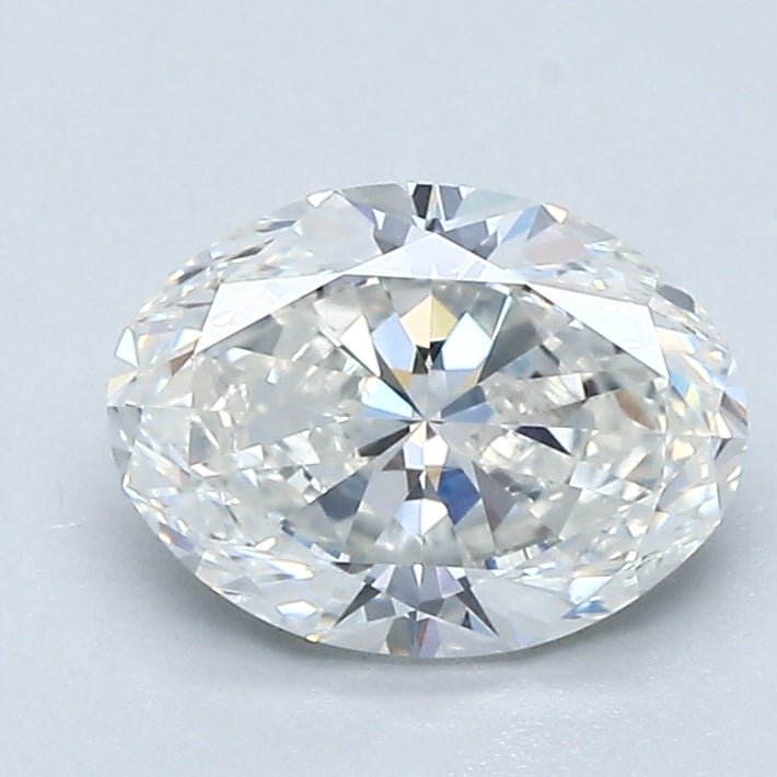 1 Carat Oval - Natural Diamond - 1.29 - G - VS2 - VG - EX - EX - Diamonds By Rothschild