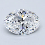 1 Carat Oval - Natural Diamond - 1.3 - D - VS2 - VG - EX - EX - Diamonds By Rothschild