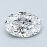 1 Carat Oval - Natural Diamond - 1.3 - D - VS2 - VG - EX - VG - Diamonds By Rothschild