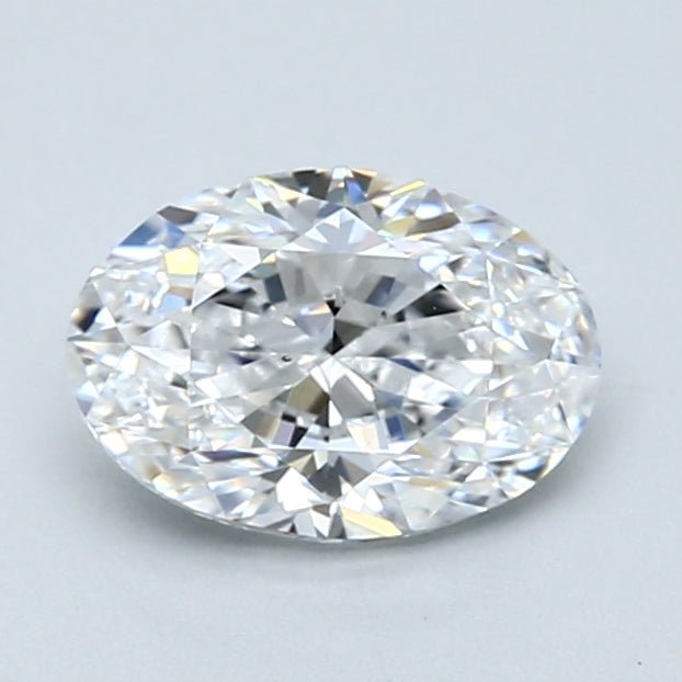 1 Carat Oval - Natural Diamond - 1.3 - D - VS2 - VG - EX - VG - Diamonds By Rothschild