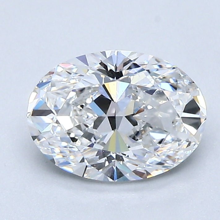 1 Carat Oval - Natural Diamond - 1.3 - E - VS1 - EX - VG - Diamonds By Rothschild