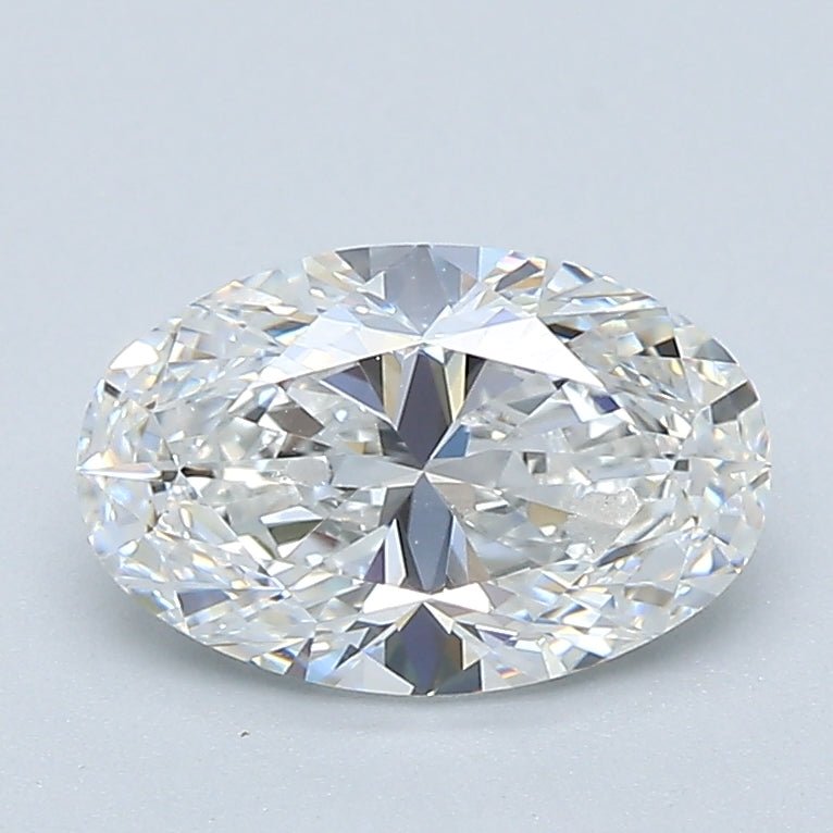 1 Carat Oval - Natural Diamond - 1.3 - E - VS1 - VG - EX - VG - Diamonds By Rothschild