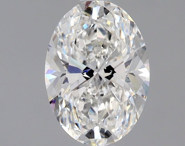1 Carat Oval - Natural Diamond - 1.3 - F - SI2 - EX - EX - Diamonds By Rothschild