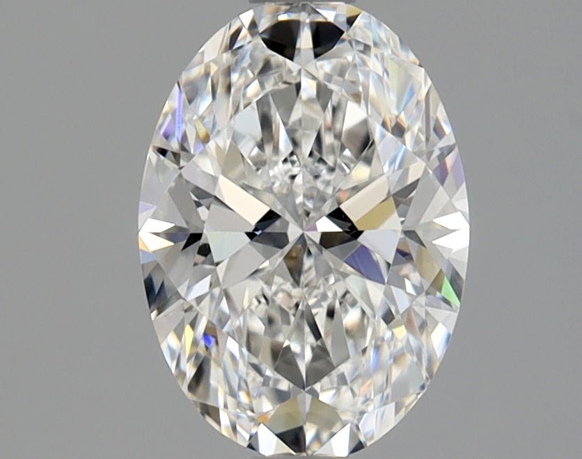 1 Carat OVAL - Natural Diamond - 1.3 - F - VVS1 - EX - EX - Diamonds By Rothschild