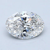 1 Carat Oval - Natural Diamond - 1.3 - G - SI1 - VG - EX - VG - Diamonds By Rothschild