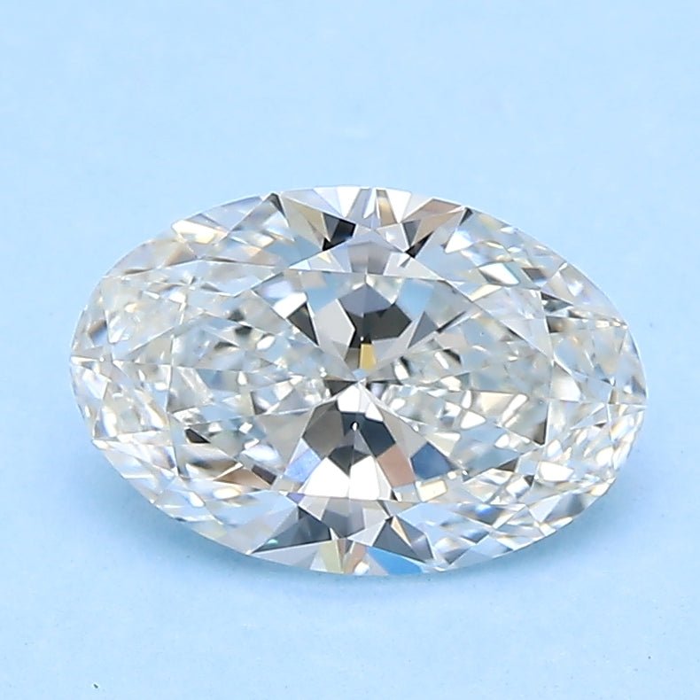1 Carat Oval - Natural Diamond - 1.3 - G - VS1 - EX - EX - Diamonds By Rothschild