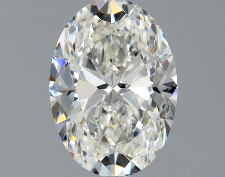 1 Carat Oval - Natural Diamond - 1.3 - H - SI1 - EX - EX - Diamonds By Rothschild