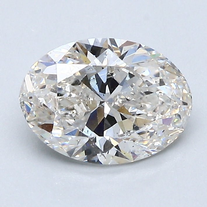 1 Carat Oval - Natural Diamond - 1.3 - H - SI1 - EX - VG - Diamonds By Rothschild