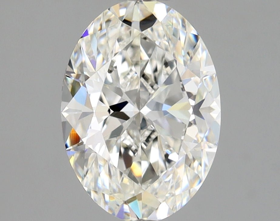 1 Carat Oval - Natural Diamond - 1.3 - H - VS2 - EX - EX - Diamonds By Rothschild