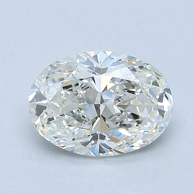 1 Carat Oval - Natural Diamond - 1.3 - H - VS2 - EX - VG - Diamonds By Rothschild