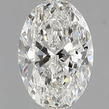 1 Carat Oval - Natural Diamond - 1.3 - H - VVS2 - VG - EX - VG - Diamonds By Rothschild