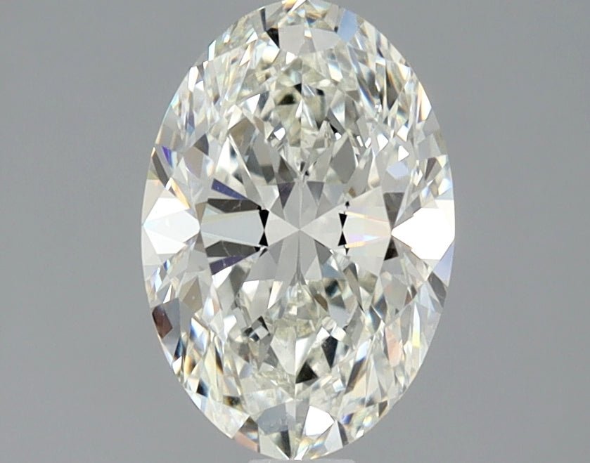 1 Carat OVAL - Natural Diamond - 1.3 - I - SI1 - EX - EX - Diamonds By Rothschild