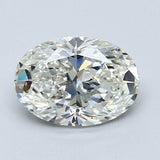 1 Carat Oval - Natural Diamond - 1.3 - I - SI1 - VG - EX - EX - Diamonds By Rothschild
