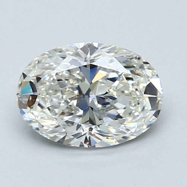 1 Carat Oval - Natural Diamond - 1.3 - I - SI1 - VG - EX - EX - Diamonds By Rothschild
