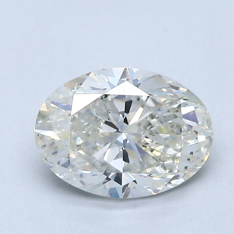 1 Carat Oval - Natural Diamond - 1.3 - I - SI2 - EX - EX - Diamonds By Rothschild